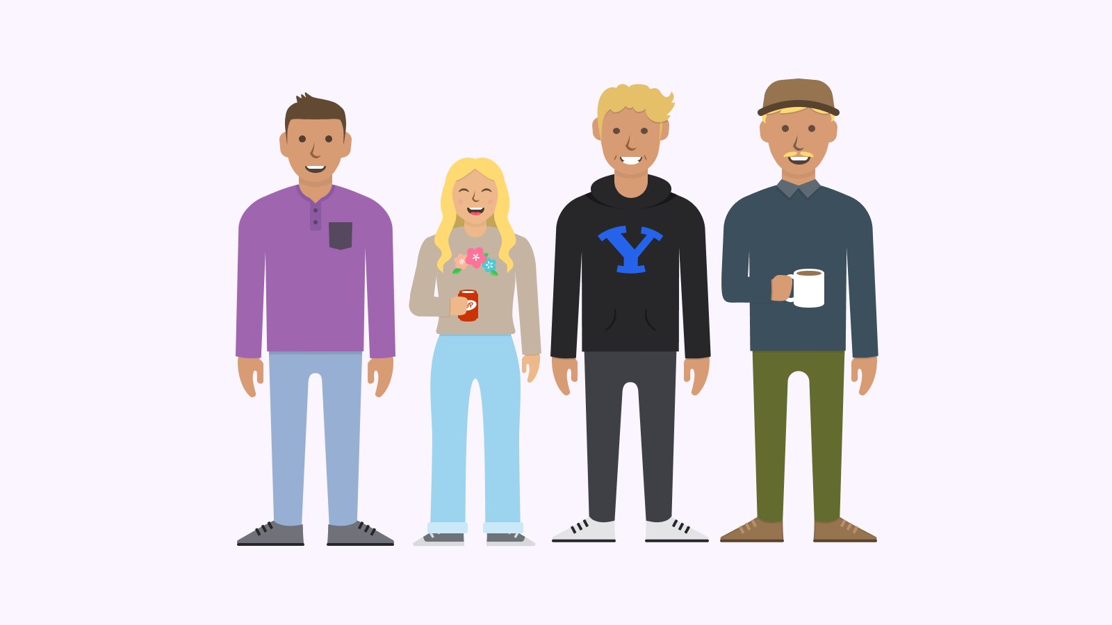 Illustration of the design team